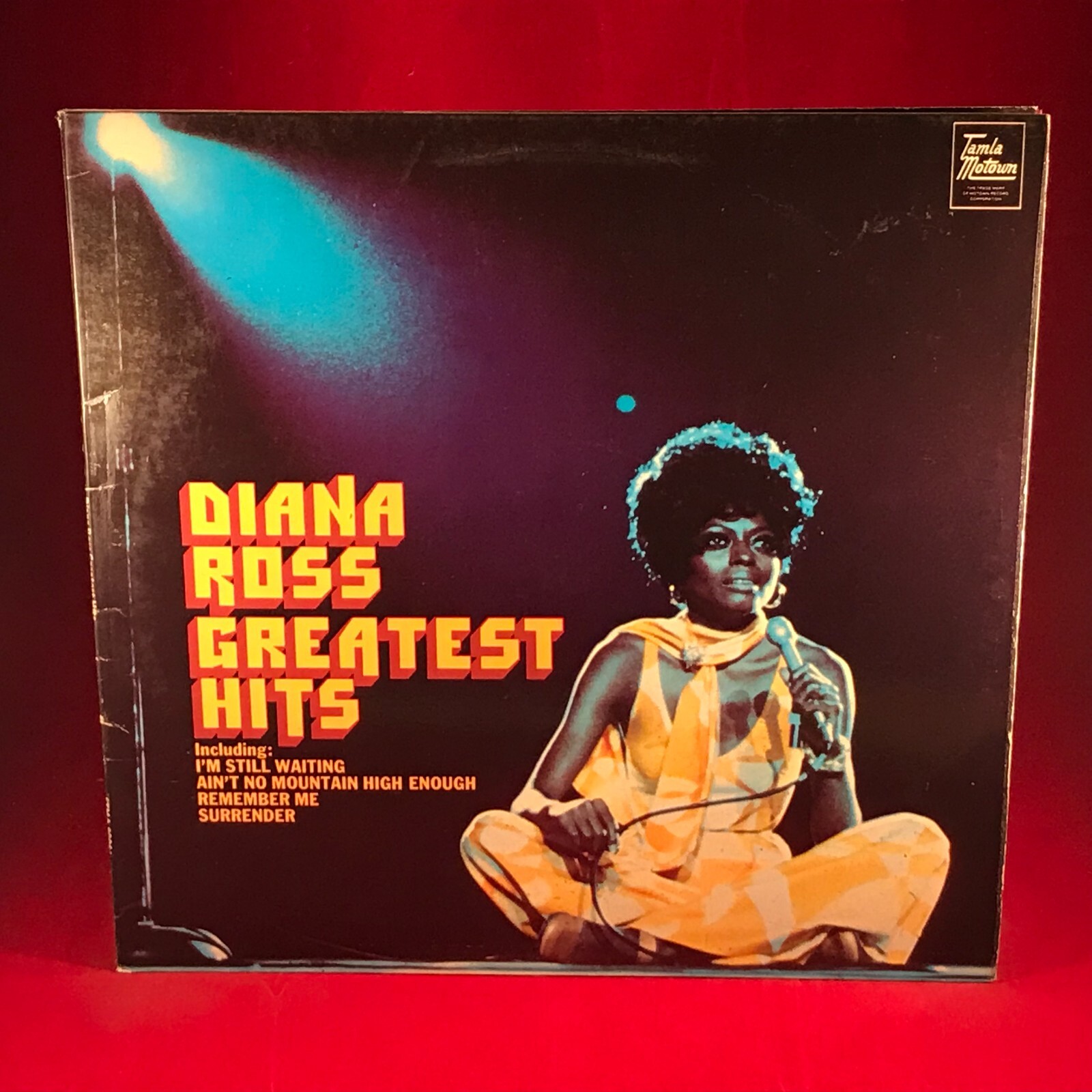 DIANA ROSS Greatest Hits 1972 UK VINYL LP I'm Still Waiting Motown Best of D