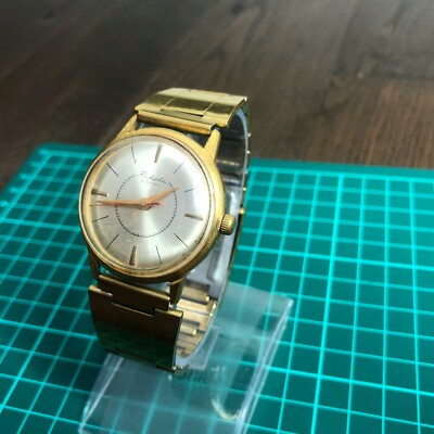 Soviet Ussr Raketa watch 16j mens mechanical cal russian rare