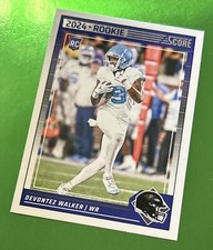 2024 Score Football Card #352 Devontez Walker RC Baltimore Ravens