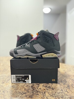 Jordan 6 Retro Bordeaux (GS) 384665-063 New Authentic | eBay
