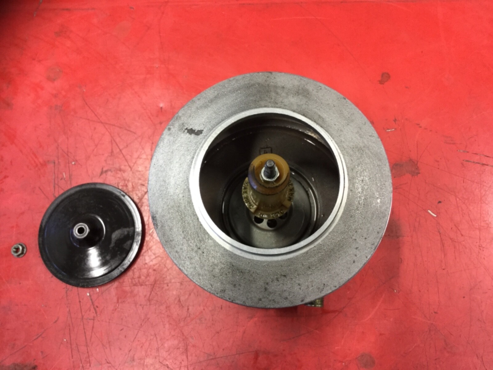 04 Lamborghini Gallardo Engine Oil Disaireator dis air tank w/ Cap
