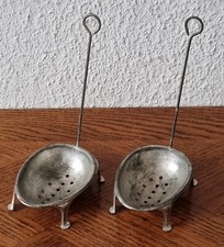 2 tolle französische Eierkocher aus Weißble...