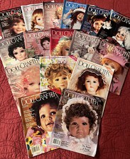 DOLL CRAFTER MAGAZINES - 16 issues - With Patterns CLEAN  COMPLETE