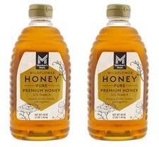 2 pack Member’s Mark Wildflower Pure Premium Honey, 48 oz. FREE shipping