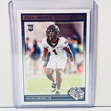 2024 Score Football - Caelen Carson - Dallas Cowboys - RC - #368