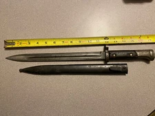 Czech Bayonet With Scabbard