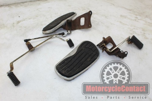 06-09 V STAR 650 REARSET REAR SET FOOT PEG RIGHT LEFT OEM LEVER PAIR FLOOD BOARD