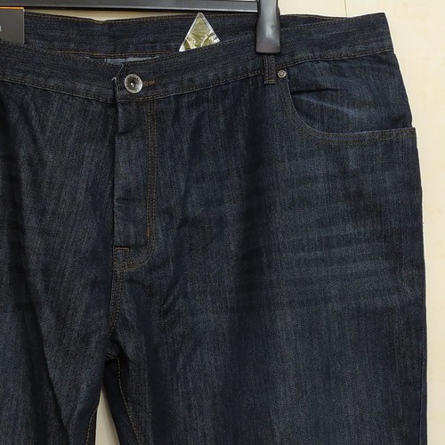 Pantalones de mezclilla azules para hombre ENZO 989 NUEVOS CON ETIQUETAS talla UK W48" L30" cremallera EZ408 índigo - Imagen 6 de 22