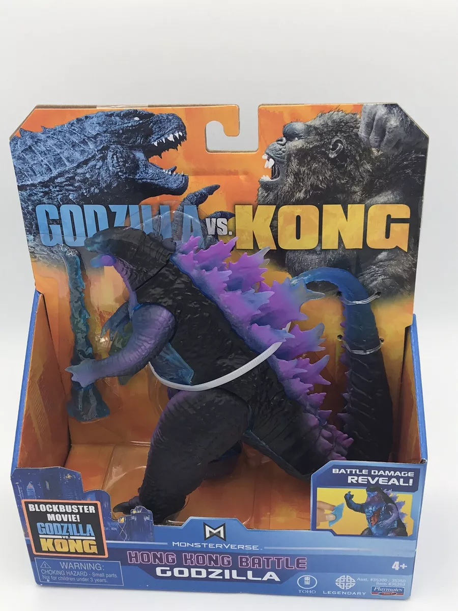  MonsterVerse Godzilla vs Kong 6 HK Battle Godzilla w/Heat  Ray,Multicolor,MNG12000 : Video Games