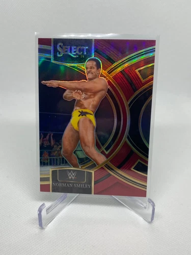 2024 Panini Select WWE Premier Level Maroon Prizm /149 #152 Norman Smiley