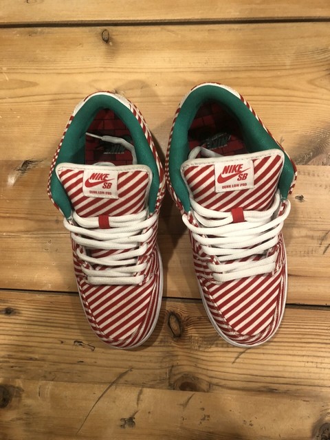 Size 9 - Nike SB Dunk Low Candy Cane for sale online | eBay