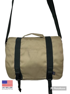 09年製 Patagonia Messenger Bag Patagonia Bag Messenger Laptop Green Shoulder Strap Crossbody