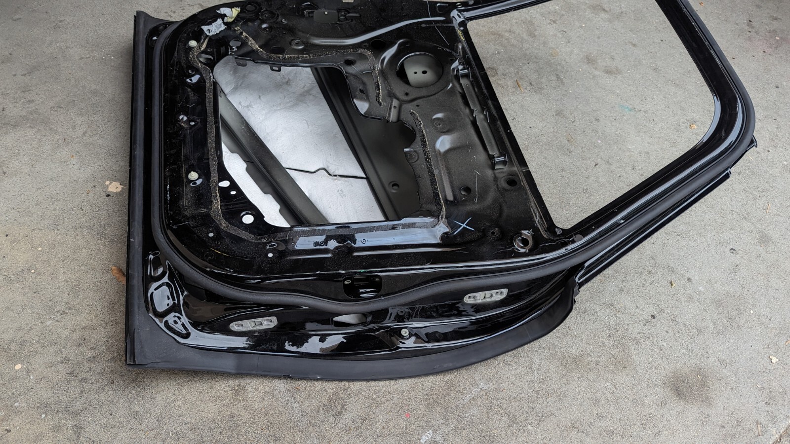2010-18   ROLLS ROYCE GHOST RR4 REAR   Right Passenger  DOOR SHELL OEM SHORT