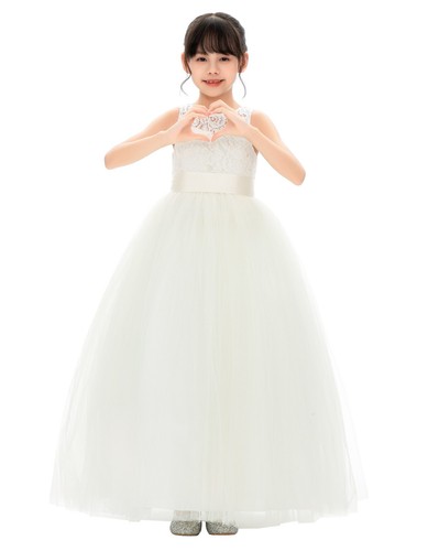 A-Line Flower Girl Dress Special Occasion Dress Birthday Party Dress Ball Gown - Picture 11 of 45