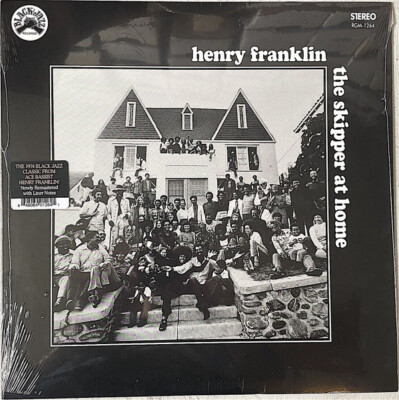 Henry Franklin - The Skipper At Home - Black Jazz Records - RGM-1264 - LP, RE, R