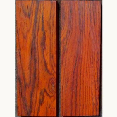2 X Holz Drehung Messer Skala Griff Blanko Holzverarbeitung Cocobolo Rosewood