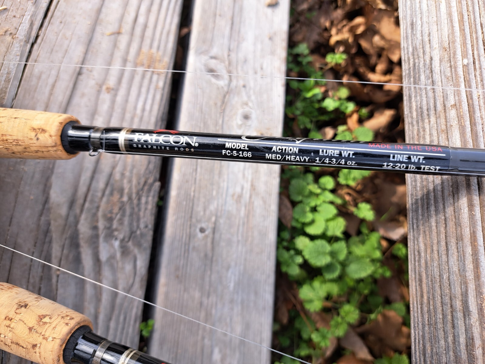 3 NOS Falcon Rod FS5166 Medium/Heavy 1/43/4oz 1220lb Test Extreme