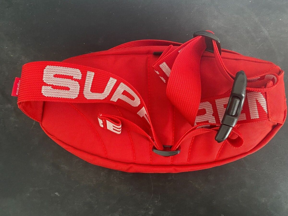 Supreme Waist Bag SS18 Fanny Pack Brand - Red