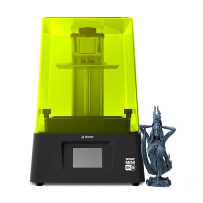 Sonic Mini 8K S LCD Resin 3D Printer, Highest Resolution of 22 µm,