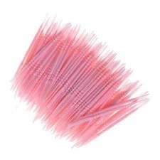 150 Pcs/Box Dental Plastic Oral Picks Tooth Interdental Brush With Portable Case
