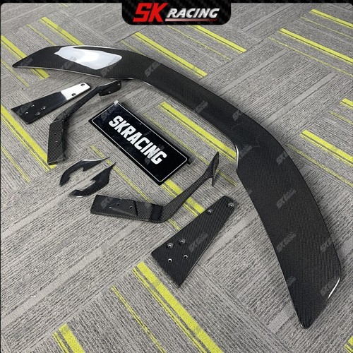 Gloss/Carbon Rear Trunk Spoiler Sport Wing For 2015-2019 McLaren 540C 570S 570GT - Picture 15 of 56