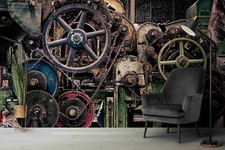 3D Industrie Mechaniker Tapete Fototapete Ablösbar Selbstklebend 355