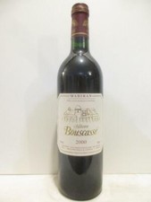  madiran château bouscassé rouge 2000 - sud-ouest