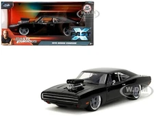 1970 DODGE CHARGER R/T BLACK "FAST X" (2023) 1/24 DIECAST MODEL CAR JADA 34918