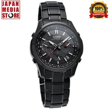 CASIO LINEAGE  LIW-M610DB-1AJF Black Tough Solar Atomic Radio Analog Men Watch