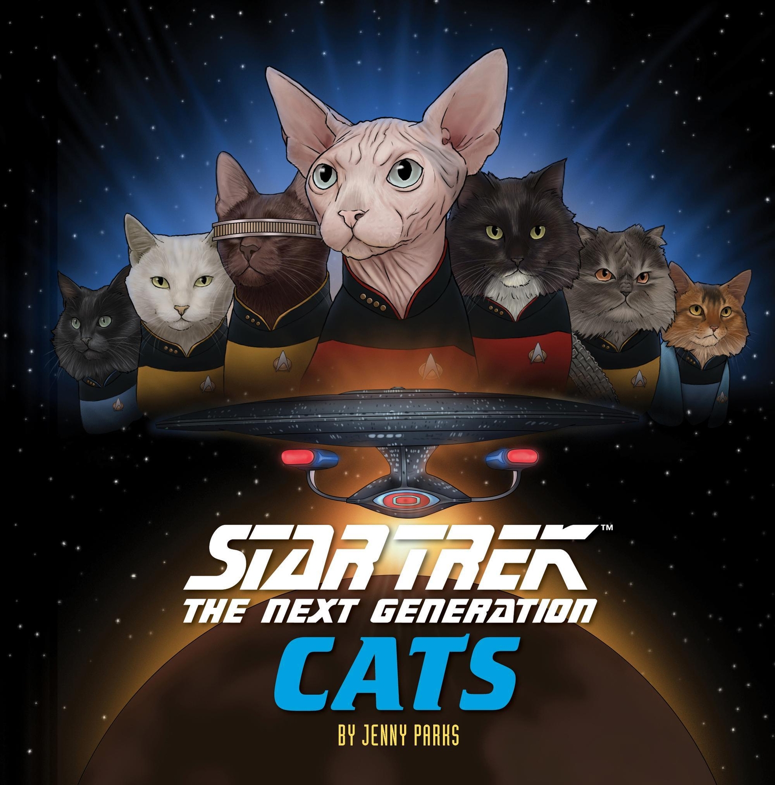 Thumbnail - Star Trek: The Next Generation Cats, Jenny Parks