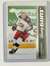 2021-22 Upper Deck Young Guns #218 Joshua Dunne - Columbus Blue Jackets