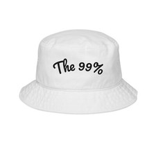 Embroidered Bucket Hat, Use the name 99%, Custom Embroidery, Personalized Gift,