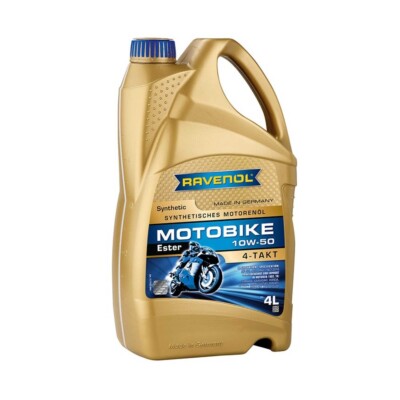 RAVENOL Motobike 4-T Ester SAE 10W-50 4 L
