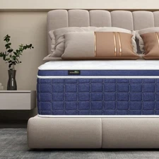 12"14" Hybrid Mattress Innerspring Medium Firm Twin Full Queen King Bed In a Box