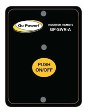 *REMOTE FOR GO POWER PURE SINE WAVE INVERTERS OEM GP-SWR-A FREE SHIPPING