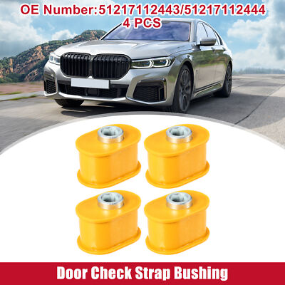 4pcs No.51217112443/51217112444 Door Check Strap Bushing for BMW 7 Series E65
