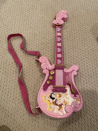 2007 Disney Princess Enchanted Tales Royal Electric Guitar WORKS