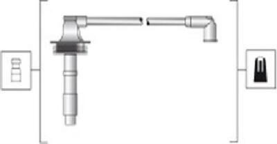 Original MAGNETI MARELLI Zündleitungssatz 941318111279 für Volvo