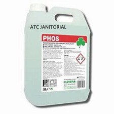 Clover Phos Food Kitchen Plant Strong Descaler Cleaner 5Ltr 508