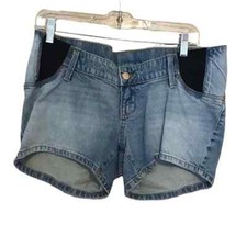 Isabel Maternity Midi Short Denim Shorts 2