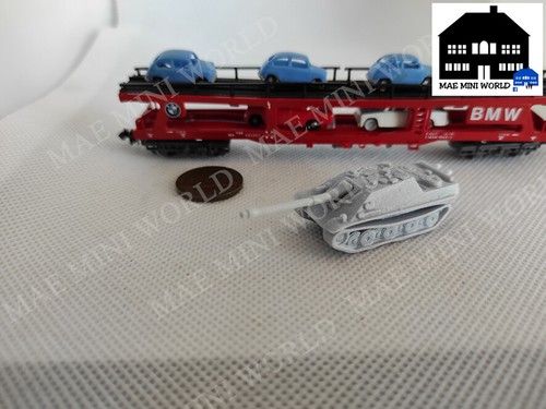 Assortment CARS, N GAUGE, modern,vintage, military, F1.Artisan printed.Unpainted - Foto 14 di 31