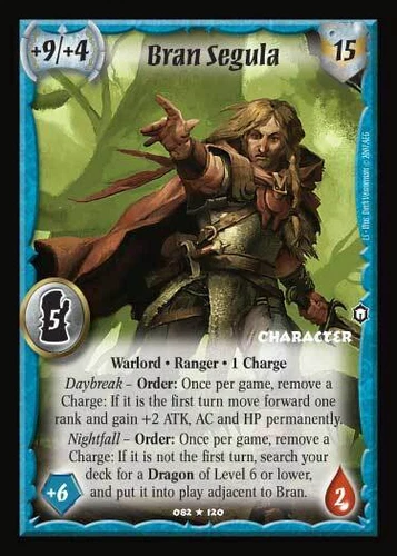 Bran Segula - Mercenaries - Warlord Saga of the Storm