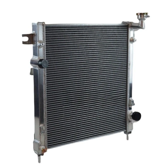 Radiador de aluminio para Jeep Liberty 3,7 L V6 gasolina manual 2008-2012 2009 2010 2011 Foto 3 de 4