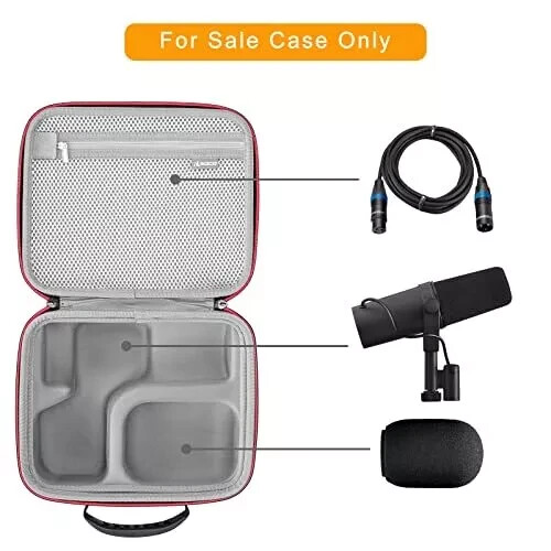 Hülle für Shure SM7B Gesang Dynamisches Mikrofon & MV7 / MV7X USB Podcast Mikrofon... - Bild 2 von 7