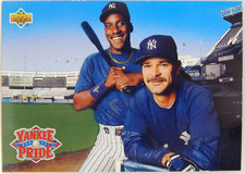 1993 Upper Deck Baseball - Teammates #47 Yankees - DON MATTINGLY / ROBERTO KELLY
