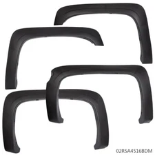 69.3" Short Factory Style Fender Flares Fit For 07-13 Silverado 1500 Fleetside