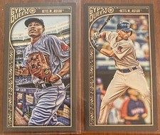 Mookie BETTS🔥2015 Topps Gypsy Queen Mini Card Lot Base & Variation #60 Red Sox