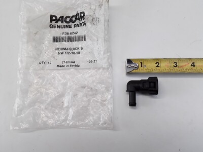 Kenworth F38-6242 Normaquick NW 1/2-10-90 FITTING DEF HOSE 1/2''-3/8'',90 DEGREE