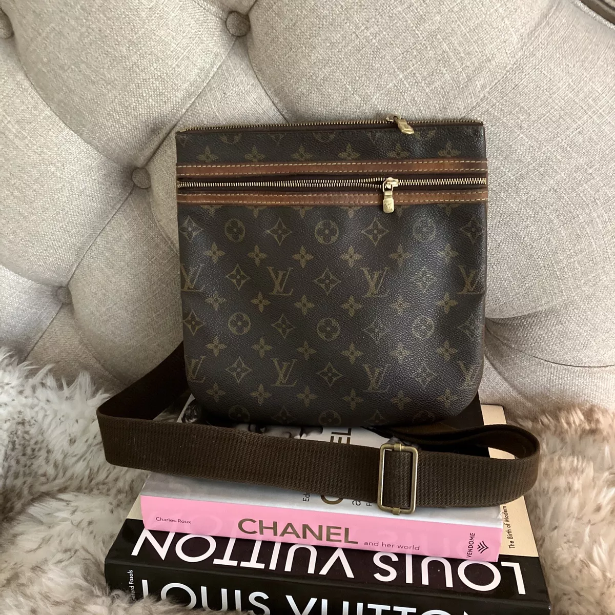 Louis Vuitton Monogram Pochette Bosphore Crossbody