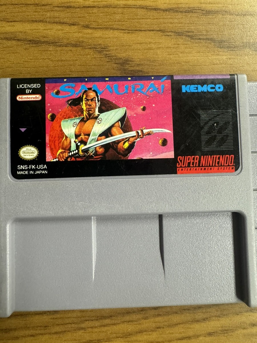 First Samurai (Super Nintendo Entertainment System, 1993) SNES